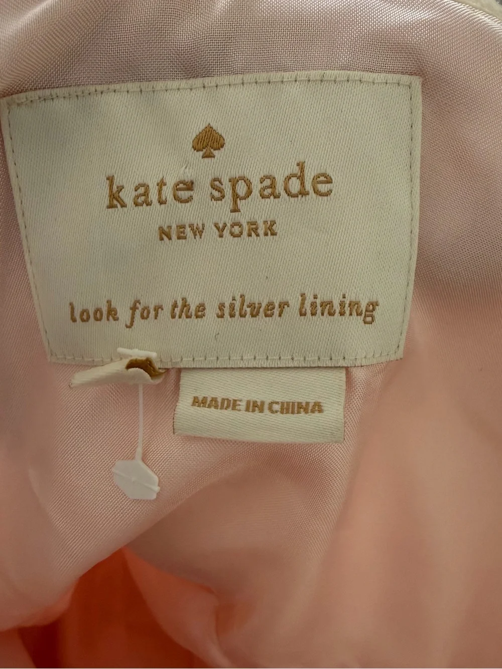 kate spade Poppy Embellished Pink Mini Dress Size 6